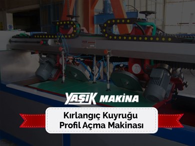 Kırlangıç Kuyruğu Profil Açma Makinası