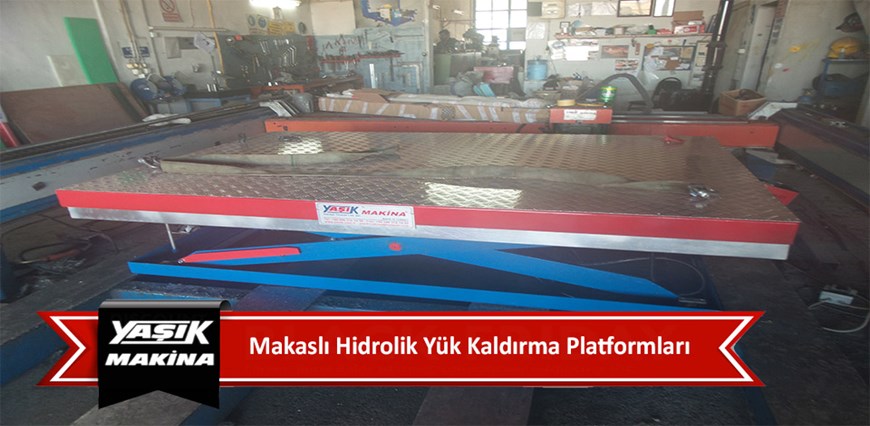 Makaslı Hidrolik Yük Kaldırma Platformları