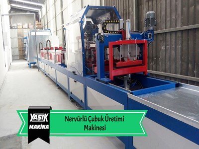 Nervürlü Kompozit Çubuk Çekme Pultruzyon Makinesi 