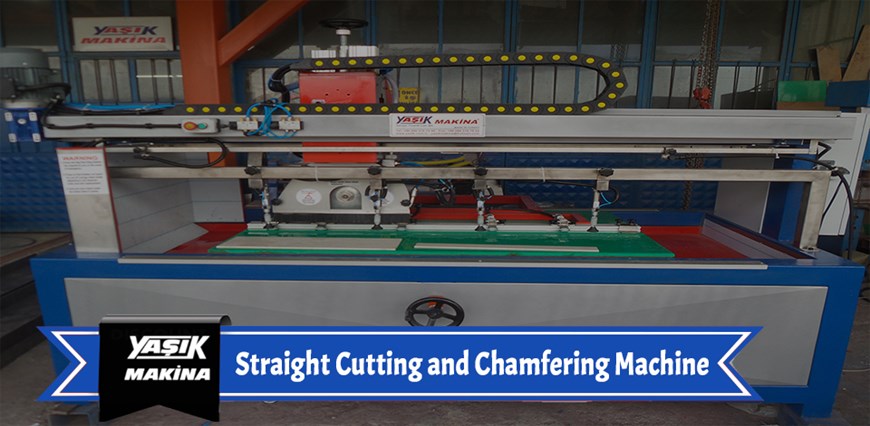 Straight Cutting and Chamfering Machine