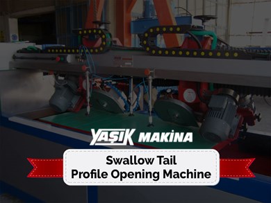 Swallow Tail Profile Opening Machine