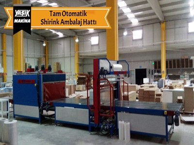 Tam Otomatik Shirink Ambalaj Hattı